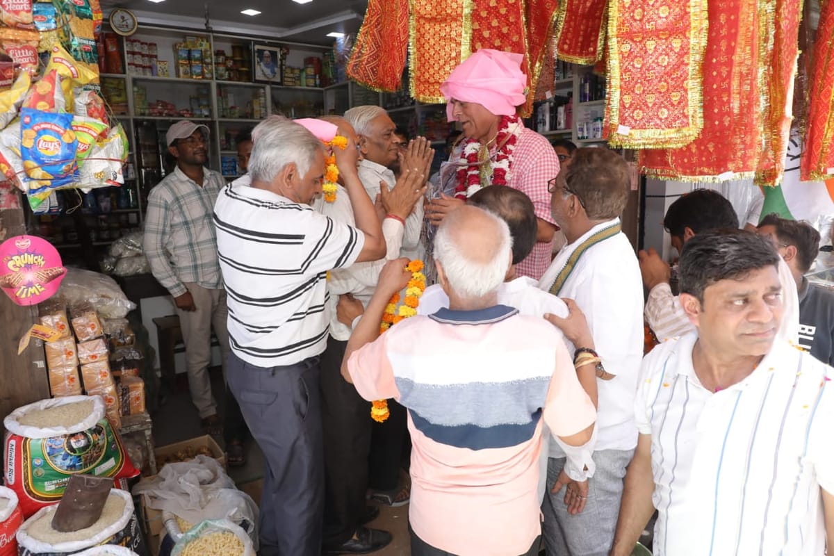 कांग्रेस सरकार बनने पर पलवल से गुंडाराज खत्म किया जाएगा - करण सिंह दलाल